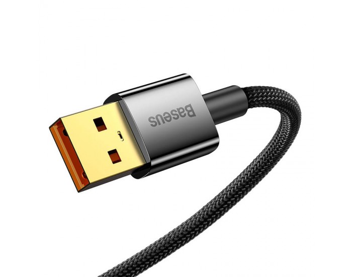 Кабел Baseus CATS000201 USB към USB Type C 100W 1м - черен