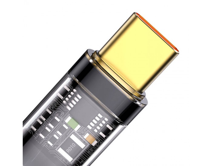 Кабел Baseus CATS000201 USB към USB Type C 100W 1м - черен