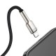 Кабел Baseus Cafule Metal Series USB-A към Lightning, 2м CALJK-B01