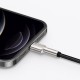 Кабел Baseus Cafule Metal Series USB-A към Lightning, 2м CALJK-B01
