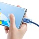 Кабел Baseus Crystal Shine USB Type A към USB Type C 100W 2м CAJY000503 - син