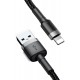 Кабел Baseus Cafule USB-А към Lightning CALKLF-CG1 2м, черен
