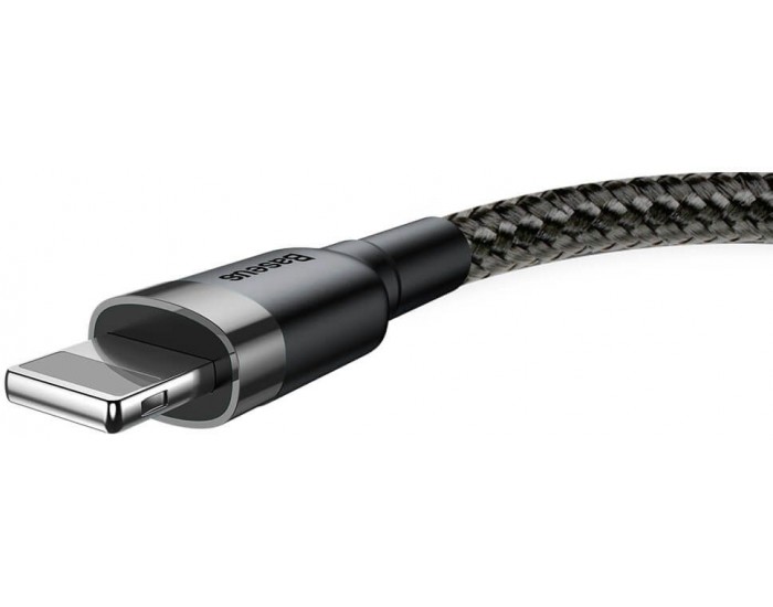 Кабел Baseus Cafule USB-А към Lightning CALKLF-CG1 2м, черен