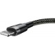 Кабел Baseus Cafule USB-А към Lightning CALKLF-CG1 2м, черен