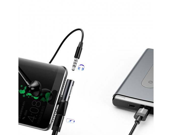 Адаптер Baseus CATL41-01 USB-C към 3.5 мм