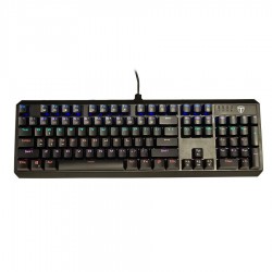 Механична геймърска клавиатура Redragon T-Dagger - Pavones T-TGK319-BL, Blue ET, черна - Офис