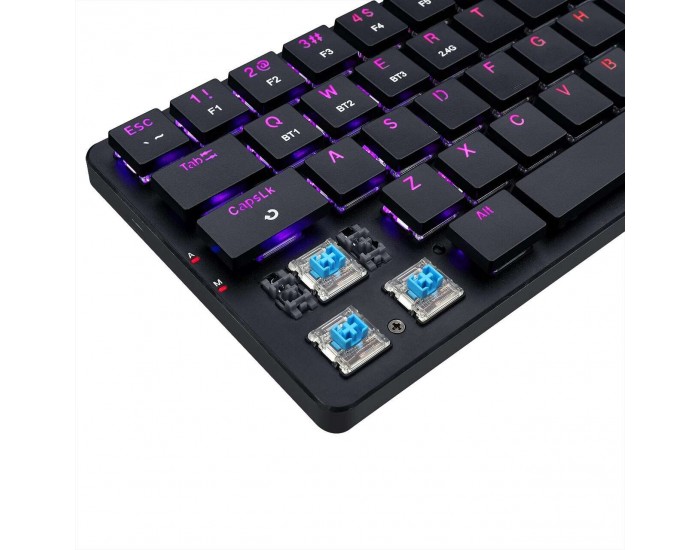 Клавиатура Redragon Elise PRO K624P-KBS RGB нископрофилна