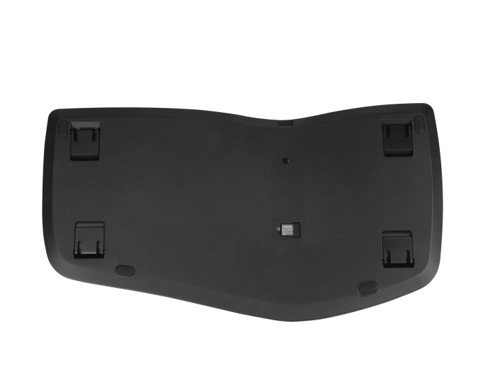 Клавиатура Delux GM902 безжична/Bluetooth черна с подсветка