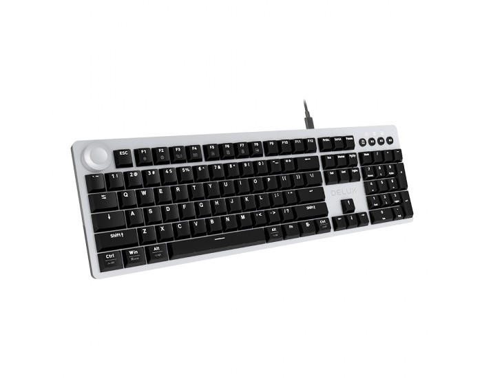 Клавиатура Delux KS100U USB Designer version механична US Layout