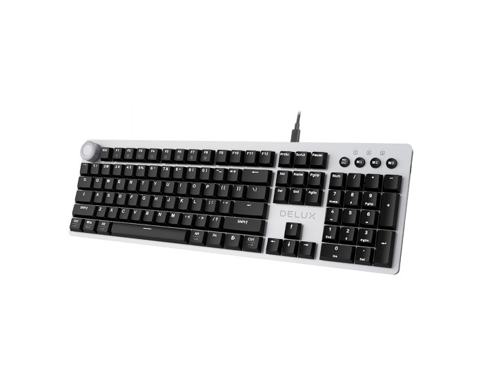 Клавиатура Delux KS100U USB Designer version механична US Layout