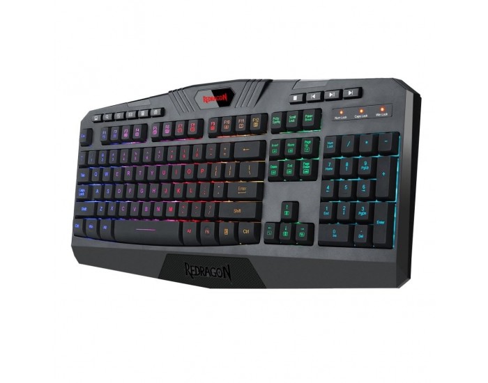 Клавиатура Redragon Harpe K503KS-BK RGB безжична геймърска