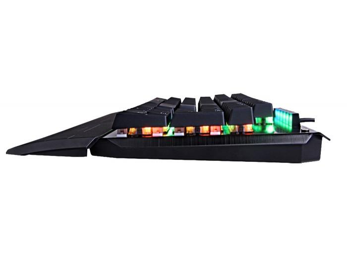 Клавиатура Redragon Indrah механична геймърска RGB K555-BK Blue Switches