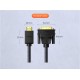 Кабел Ugreen DVI (мъжки) - HDMI (мъжки) FHD 60 Hz 1.5 m HD106 11150 - черен
