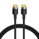 Кабел Baseus Cafule HDMI 2.0 4K 60 Hz 3D 18 Gbps CADKLF-F01 2м  - черен