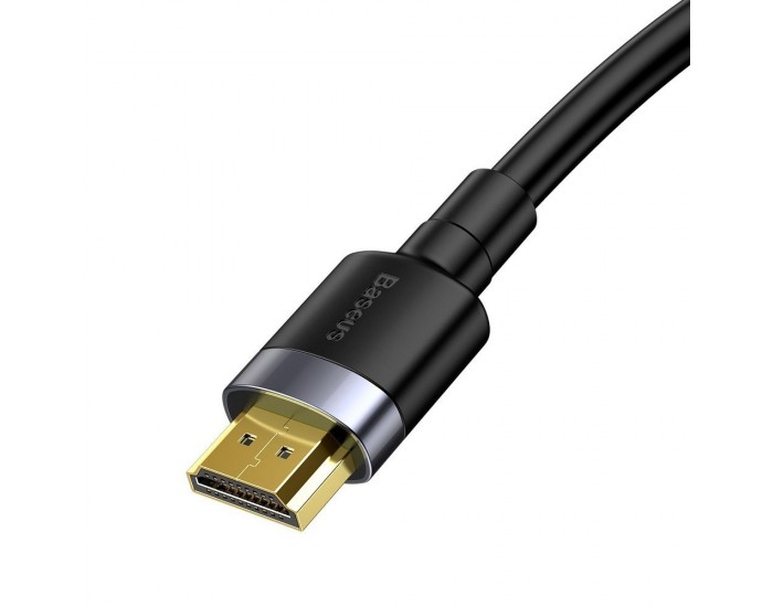 Кабел Baseus Cafule HDMI 2.0 4K 60 Hz 3D 18 Gbps CADKLF-F01 2м  - черен