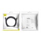 Кабел Baseus Cafule HDMI 2.0 4K 60 Hz 3D 18 Gbps CADKLF-F01 2м  - черен