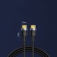 Кабел Baseus Cafule HDMI 2.0 4K 60 Hz 3D 18 Gbps CADKLF-F01 2м  - черен