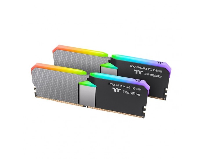 Памет Thermaltake TOUGHRAM XG RGB 32GB (2x16GB) DDR5 7200MHz U-DIMM Black Памет Thermaltake TOUGHRAM XG RGB 32GB (2x16GB) DDR5 7200MHz U-DIMM Black