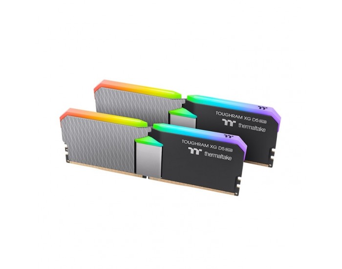 Памет Thermaltake TOUGHRAM XG RGB 32GB (2x16GB) DDR5 7600MHz U-DIMM Black Памет Thermaltake TOUGHRAM XG RGB 32GB (2x16GB) DDR5 7600MHz U-DIMM Black