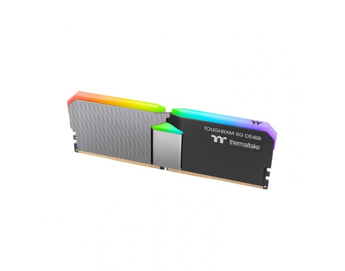 Памет Thermaltake TOUGHRAM XG RGB 32GB (2x16GB) DDR5 7600MHz U-DIMM Black Памет Thermaltake TOUGHRAM XG RGB 32GB (2x16GB) DDR5 7600MHz U-DIMM Black