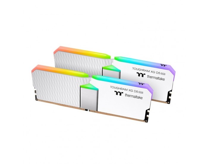 Памет Thermaltake TOUGHRAM XG RGB 32GB (2x16GB) DDR5 7200MHz U-DIMM White Памет Thermaltake TOUGHRAM XG RGB 32GB (2x16GB) DDR5 7200MHz U-DIMM White