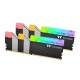 Памет Thermaltake TOUGHRAM RGB 32GB (2x16GB) DDR5 6400MHz U-DIMM Black Памет Thermaltake TOUGHRAM RGB 32GB (2x16GB) DDR5 6400MHz U-DIMM Black