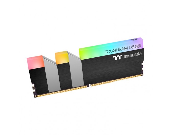 Памет Thermaltake TOUGHRAM RGB 32GB (2x16GB) DDR5 6400MHz U-DIMM Black Памет Thermaltake TOUGHRAM RGB 32GB (2x16GB) DDR5 6400MHz U-DIMM Black