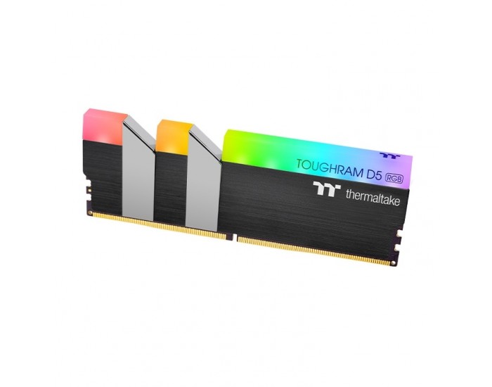 Памет Thermaltake TOUGHRAM RGB 32GB (2x16GB) DDR5 6400MHz U-DIMM Black Памет Thermaltake TOUGHRAM RGB 32GB (2x16GB) DDR5 6400MHz U-DIMM Black