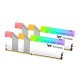 Памет Thermaltake TOUGHRAM RGB 32GB (2x16GB) DDR5 6400MHz U-DIMM White Памет Thermaltake TOUGHRAM RGB 32GB (2x16GB) DDR5 6400MHz U-DIMM White