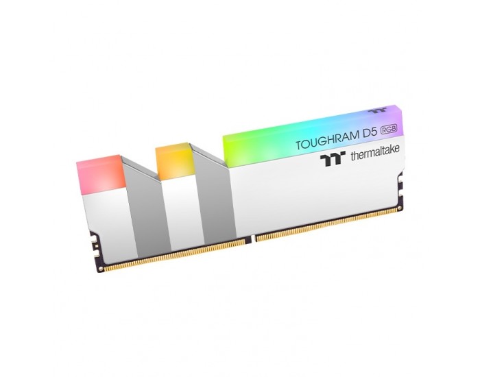 Памет Thermaltake TOUGHRAM RGB 32GB (2x16GB) DDR5 6400MHz U-DIMM White Памет Thermaltake TOUGHRAM RGB 32GB (2x16GB) DDR5 6400MHz U-DIMM White