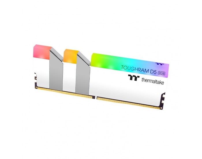 Памет Thermaltake TOUGHRAM RGB 32GB (2x16GB) DDR5 6400MHz U-DIMM White Памет Thermaltake TOUGHRAM RGB 32GB (2x16GB) DDR5 6400MHz U-DIMM White