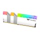Памет Thermaltake TOUGHRAM RGB 32GB (2x16GB) DDR5 6400MHz U-DIMM White Памет Thermaltake TOUGHRAM RGB 32GB (2x16GB) DDR5 6400MHz U-DIMM White