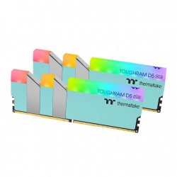 Памет Thermaltake TOUGHRAM RGB 32GB (2x16GB) DDR5 5600MHz U-DIMM Turquoise - Компютърни Компоненти