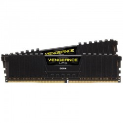 Corsair 16GB (2 x 8GB) DDR4 DRAM 3600MHz C18-22-22-42 Vengeance LPX Memory Kit - Black - Компютърни Компоненти