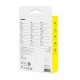 USB хъб Baseus 4 в 1 UltraJoy Lite USB-А към USB 3.0, 15 см B0005280B211-00 - бял