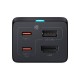 Зарядно устройство Baseus GaN5 Pro HUB HDMI 2 x USB-C / USB-A / HDMI 4K 30Hz 1.5м + USB-C кабел - USB-C 100W 40Gb/s USB4 1м CCGP110201 - черно