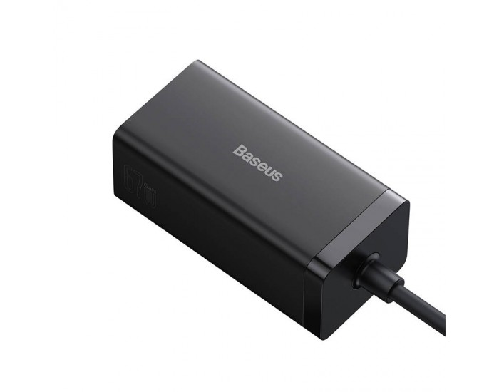 Зарядно устройство Baseus GaN5 Pro HUB HDMI 2 x USB-C / USB-A / HDMI 4K 30Hz 1.5м + USB-C кабел - USB-C 100W 40Gb/s USB4 1м CCGP110201 - черно