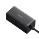 Зарядно устройство Baseus GaN5 Pro HUB HDMI 2 x USB-C / USB-A / HDMI 4K 30Hz 1.5м + USB-C кабел - USB-C 100W 40Gb/s USB4 1м CCGP110201 - черно