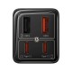 Зарядно устройство Baseus GAN6 Pro, 2xUSB-C + 2xUSB, 65W P10162701113-00 - черно