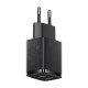 Зарядно устройство Baseus, 2x USB, 10,5 W CCXJ010201 - черно