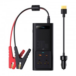 Baseus IGBT захранващ инвертор 300W (24V CN/EU ) C00337600111-00 - черен - Разклонители, Зарядни и Кабели