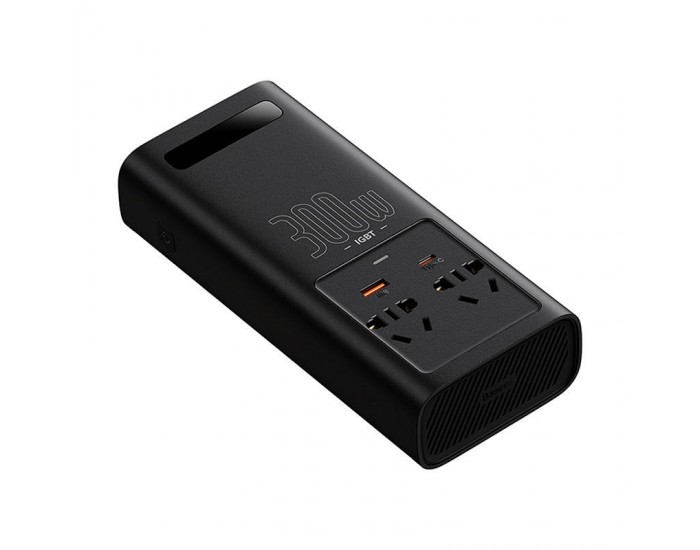 Baseus IGBT захранващ инвертор 300W (24V CN/EU ) C00337600111-00 - черен