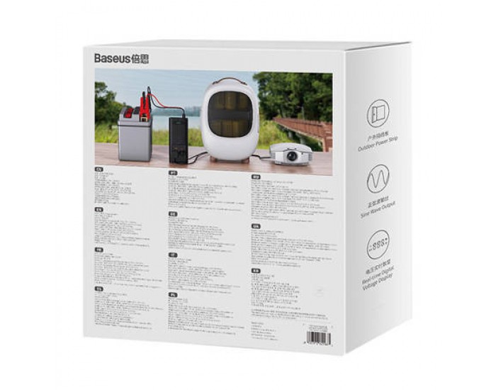Baseus IGBT захранващ инвертор 300W (24V CN/EU ) C00337600111-00 - черен