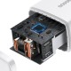 Зарядно устройство Baseus USB към USB Type C 20W 3A Quick Charge 3.0 CCXJ-B02 - бяло