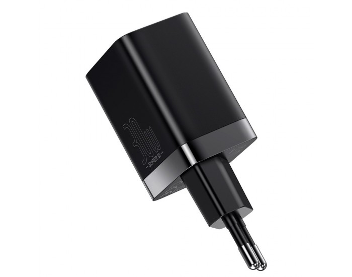 Зарядно устройство Baseus Super Pro USB-A към USB-C 30W CCSUPP-E01 - черно