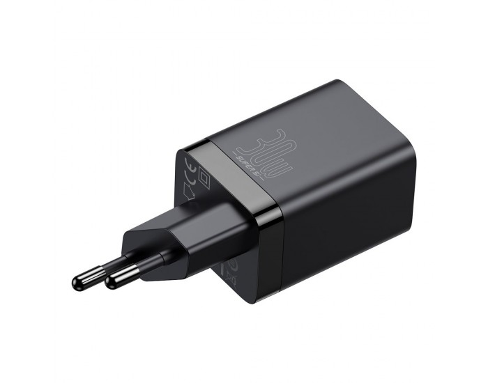 Зарядно устройство Baseus Super Pro USB-A към USB-C 30W CCSUPP-E01 - черно