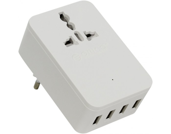 Зарядно устройство Orico S4U-TEU с 4 USB порта