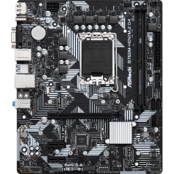 ASROCK MB Desktop B760M-HDV/M.2 D4 (S1700, 2x DDR4, 1x PCIe 4.0 x16, 2x PCIe 3.0 x1, 1x Hyper M.2 PCIe Gen4x4, 1x M.2 Ultra Gen3x4, 4x SATA3, 1x USB-C, 5x USB 3.2, 5x USB 2.0, 1xRJ-45 1Gbit, 1x VGA, 1x HDMI, 1x DP, mATX - Компютърни Компоненти