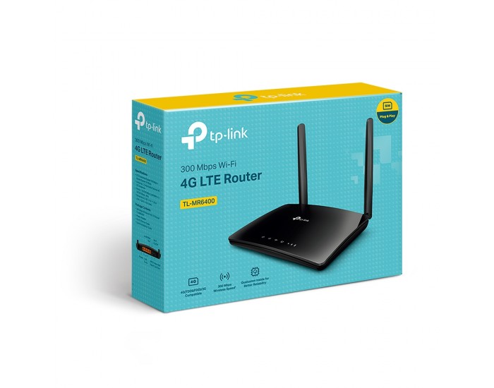 4G LTE рутер TP-Link TL-MR6400 N300Mbps