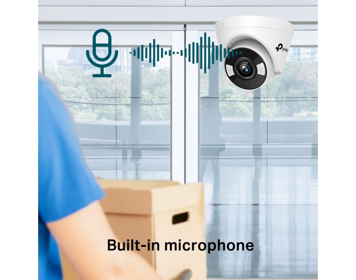 3MP пълноцветна куполна мрежова камера TP-Link 3MP VIGI C430(4mm)